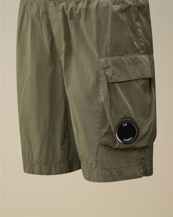 C.p. Company U16 Chrome-R Long Cargo Swim Shorts THYME - GREEN