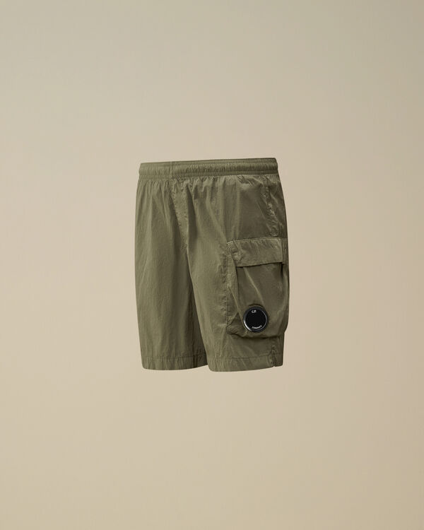 c.p. company U16 Chrome-R Long Cargo Swim Shorts THYME - GREEN