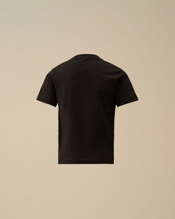 C.p. Company U16 Cotton Jersey 30/1 British Sailor T-Shirt BLACK