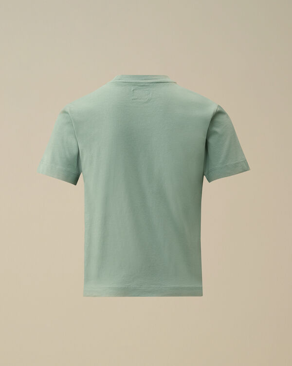 C.p. Company U16 Cotton Jersey 30/1 British Sailor T-Shirt CANTON - GREEN