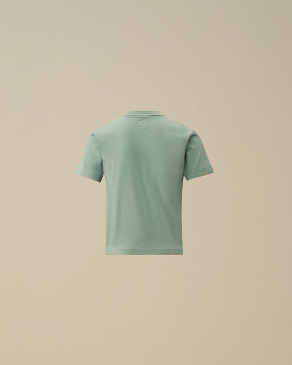 C.p. Company U16 Cotton Jersey 30/1 British Sailor T-Shirt CANTON - GREEN