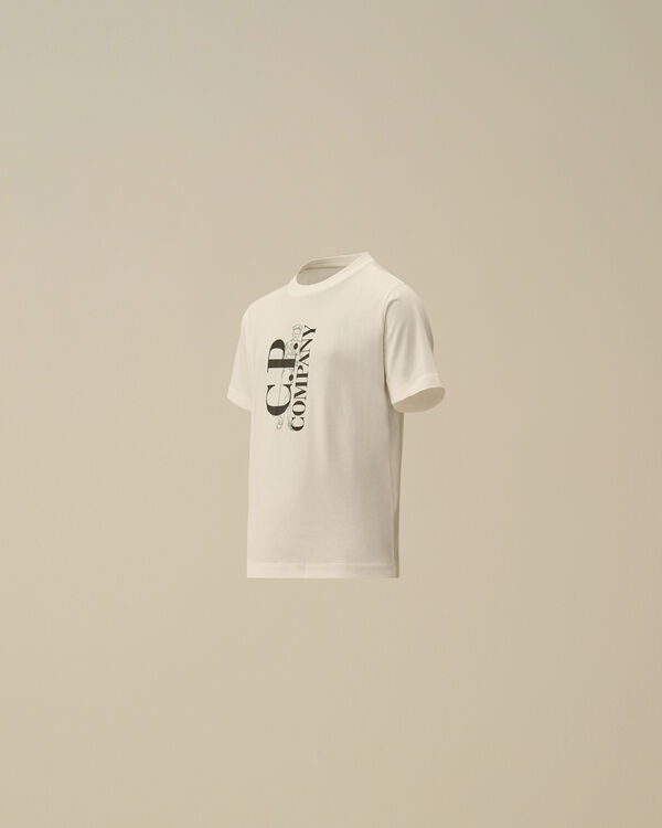 c.p. company U16 Cotton Jersey 30/1 British Sailor T-Shirt GAUZE WHITE