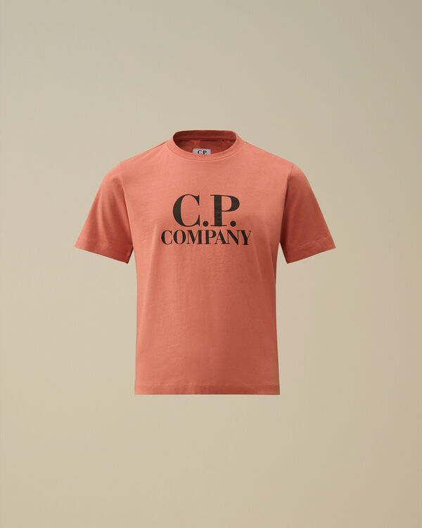 C.p. Company U16 Cotton Jersey 30/1 Graphic T-Shirt CANYON CLAY - PINK
