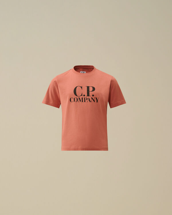 C.p. Company U16 Cotton Jersey 30/1 Graphic T-Shirt CANYON CLAY - PINK
