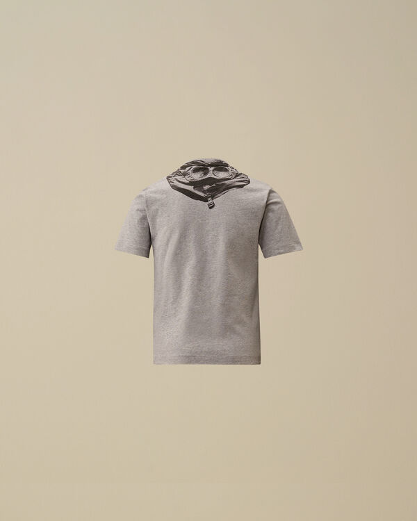 C.p. Company U16 Cotton Jersey 30/1 Graphic T-Shirt GREY MELANGE