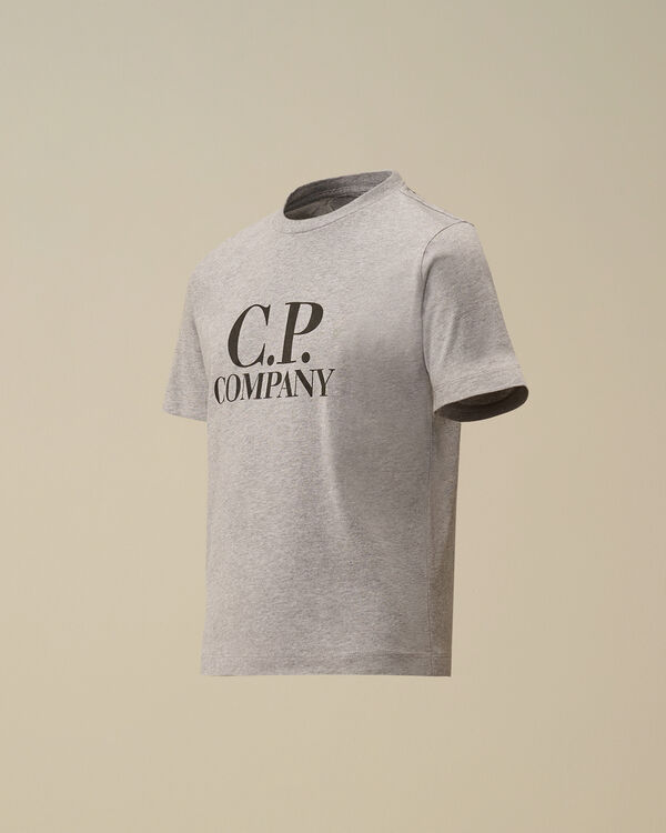 c.p. company U16 Cotton Jersey 30/1 Graphic T-Shirt GREY MELANGE