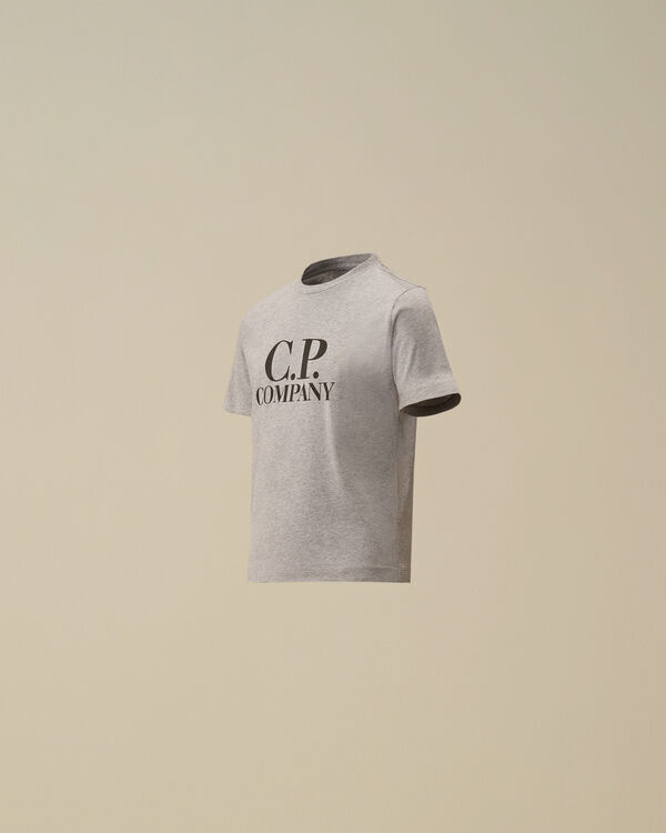 c.p. company U16 Cotton Jersey 30/1 Graphic T-Shirt GREY MELANGE