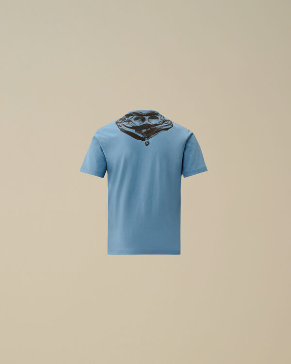 C.p. Company U16 Cotton Jersey 30/1 Graphic T-Shirt PACIFIC COAST - LIGHT-BLUE