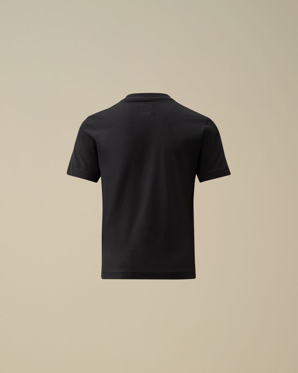 C.p. Company U16 Cotton Jersey 30/1 Mini Logo T-Shirt TOTAL ECLIPSE - BLUE