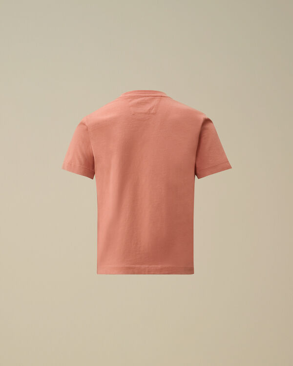 C.p. Company U16 Cotton Jersey Flap Pocket T-Shirt CANYON CLAY - PINK