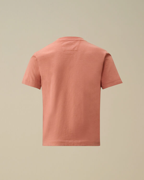 C.p. Company U16 Cotton Jersey Flap Pocket T-Shirt CANYON CLAY - PINK