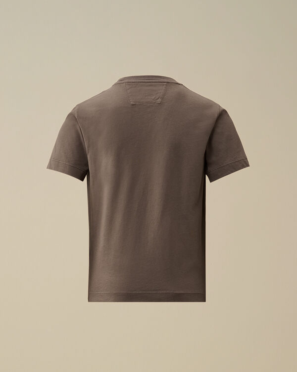 C.p. Company U16 Cotton Jersey Flap Pocket T-Shirt SMOKED PEARL - GREY