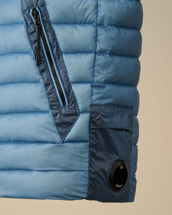 C.p. Company U16 D.D. Shell Ripstop Down Vest PACIFIC COAST - LIGHT-BLUE