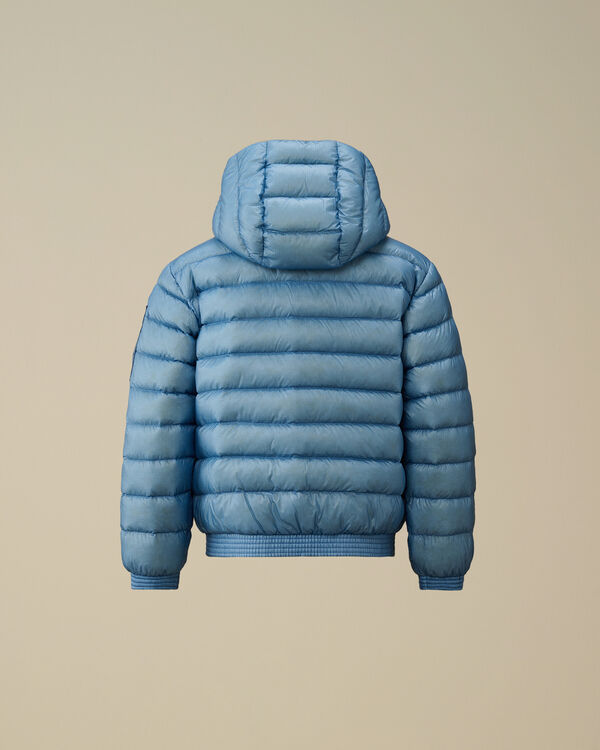 C.p. Company U16 D.D. Shell Ripstop Hooded Down Jacket PACIFIC COAST - LIGHT-BLUE