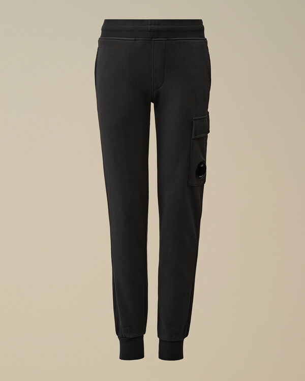 C.p. Company U16 Diagonal Fleece Lens Cargo Sweatpants TOTAL ECLIPSE - BLUE
