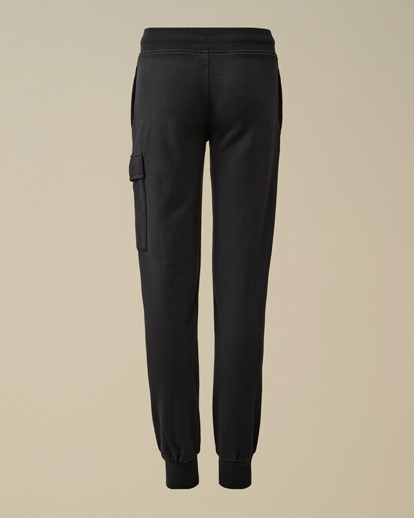 C.p. Company U16 Diagonal Fleece Lens Cargo Sweatpants TOTAL ECLIPSE - BLUE