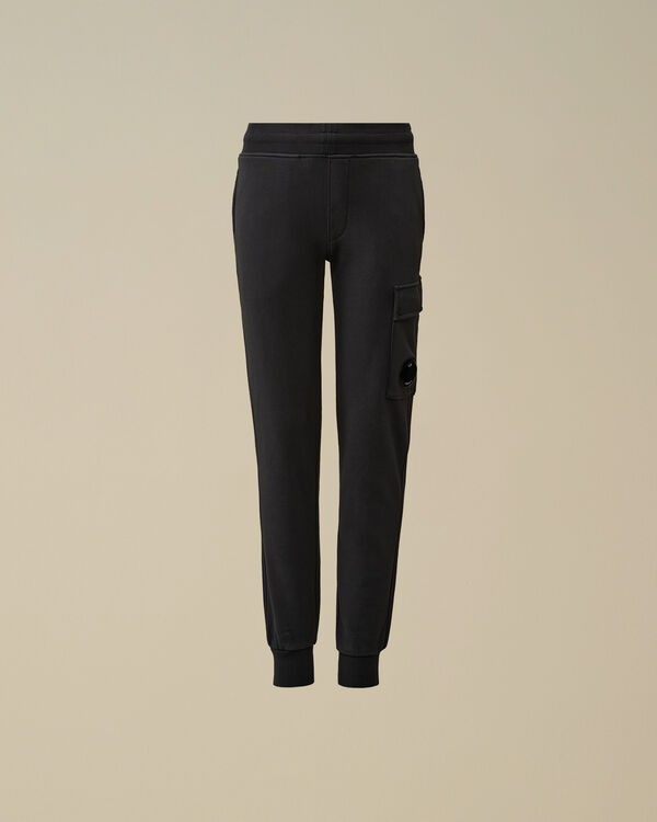 C.p. Company U16 Diagonal Fleece Lens Cargo Sweatpants TOTAL ECLIPSE - BLUE