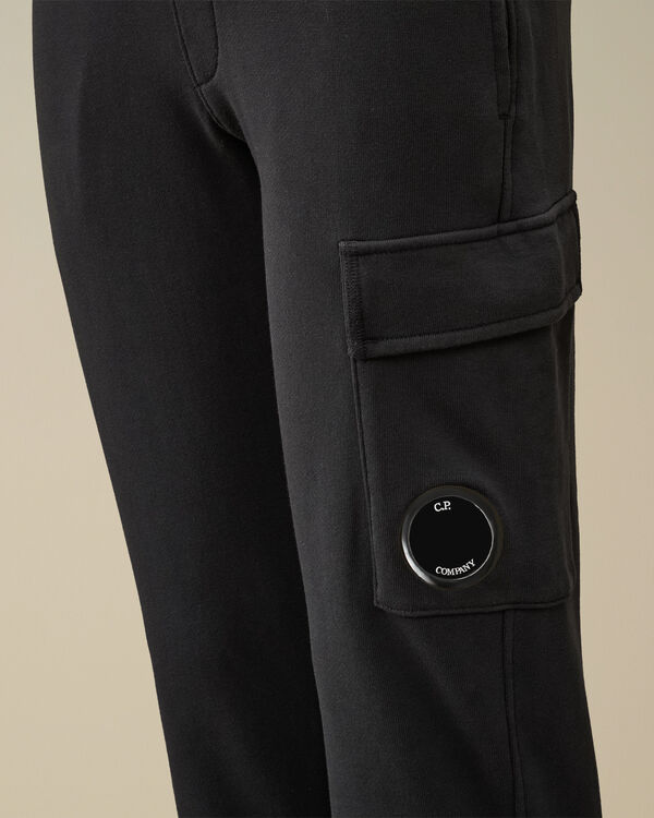 C.p. Company U16 Diagonal Fleece Lens Cargo Sweatpants TOTAL ECLIPSE - BLUE