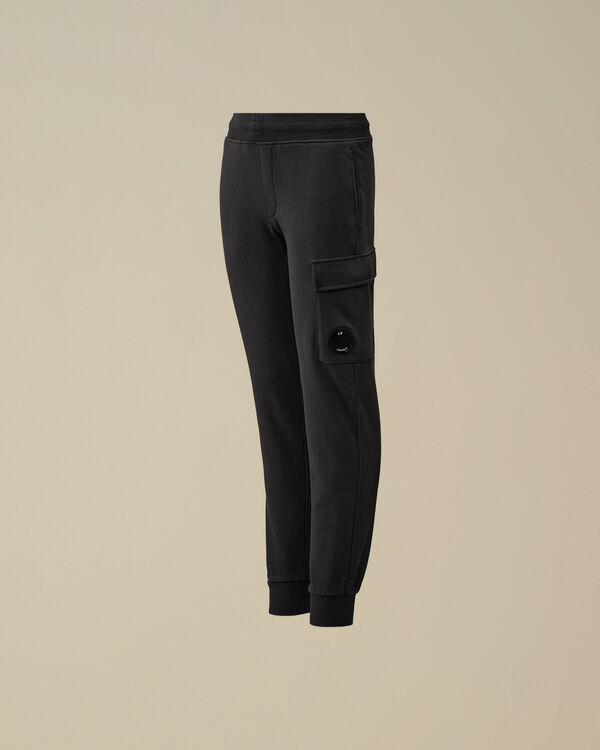 c.p. company U16 Diagonal Fleece Lens Cargo Sweatpants TOTAL ECLIPSE - BLUE