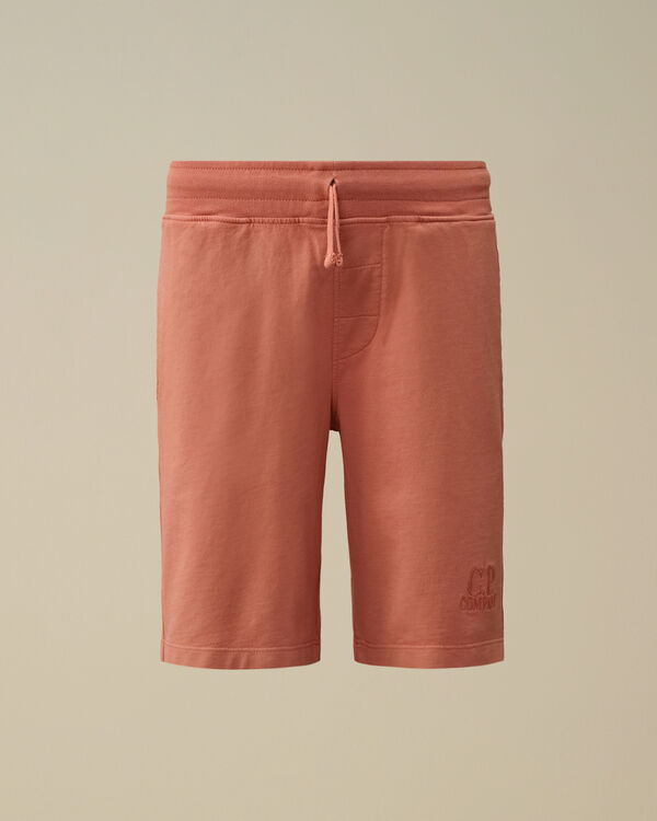 C.p. Company U16 Light Fleece Shorts CANYON CLAY - PINK