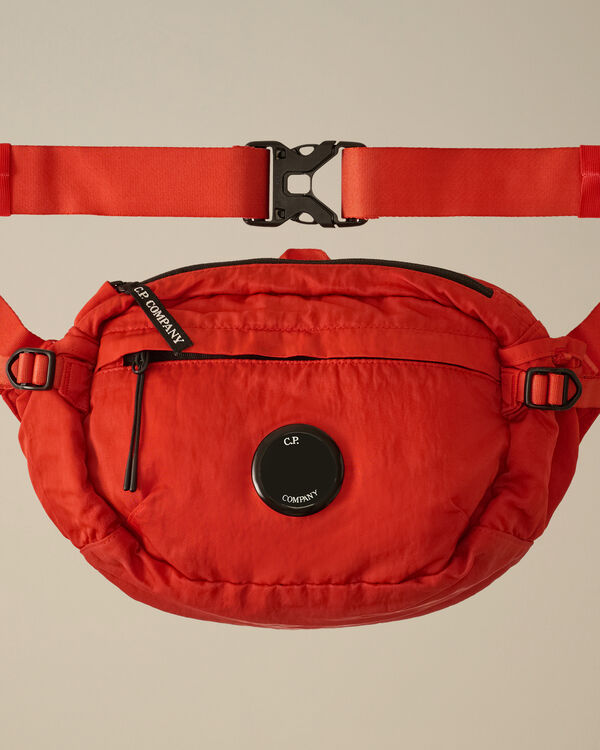 c.p. company U16 Nylon B Crossbody Pack POINCIANA - ORANGE