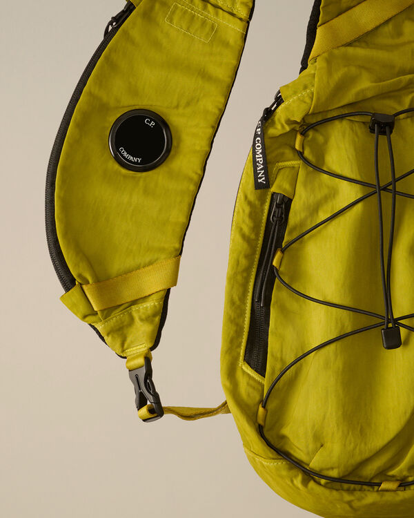 c.p. company U16 Nylon B Crossbody Rucksack CRESS GREEN