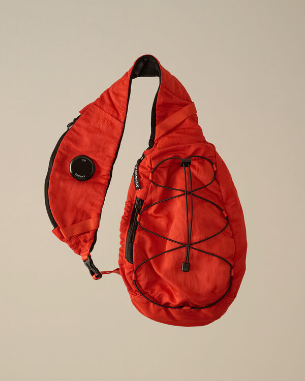 C.p. Company U16 Nylon B Crossbody Rucksack POINCIANA - ORANGE