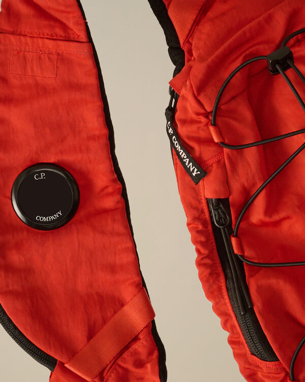 C.p. Company U16 Nylon B Crossbody Rucksack POINCIANA - ORANGE