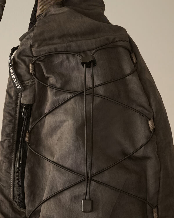 C.p. Company U16 Nylon B Crossbody Rucksack SMOKED PEARL - GREY