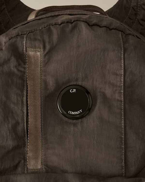 c.p. company U16 Nylon B Lens Backpack SMOKED PEARL - GREY