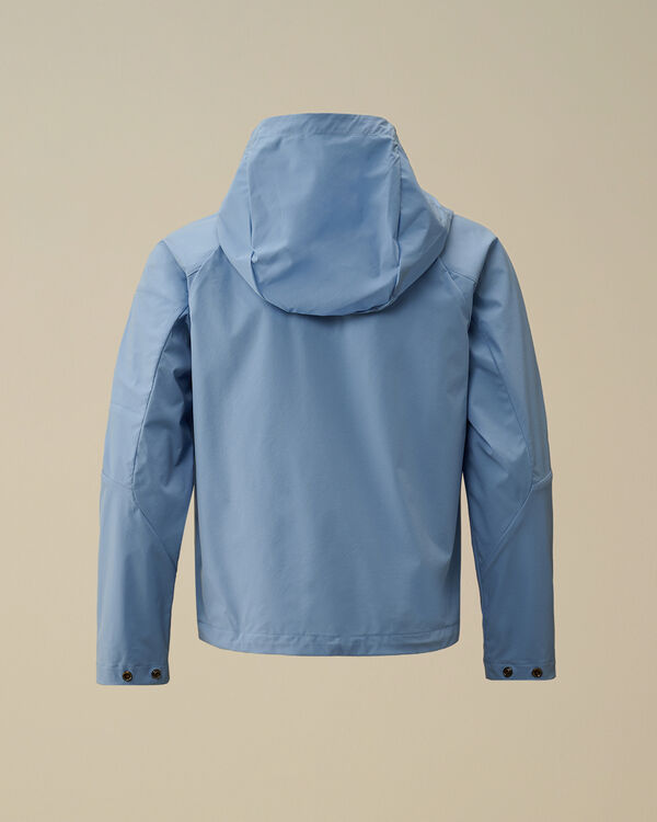 C.p. Company U16 Pro-Tek Hooded Jacket PACIFIC COAST - LIGHT-BLUE