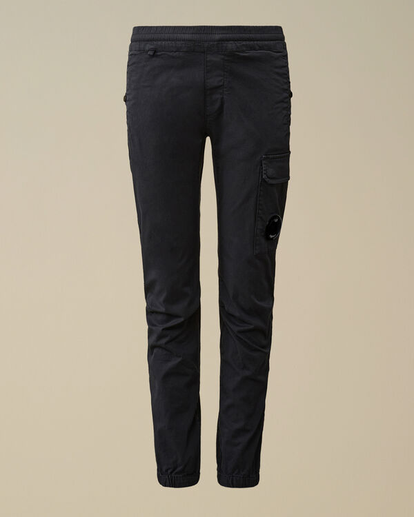 C.p. Company U16 Stretch Sateen Lens Pants TOTAL ECLIPSE - BLUE