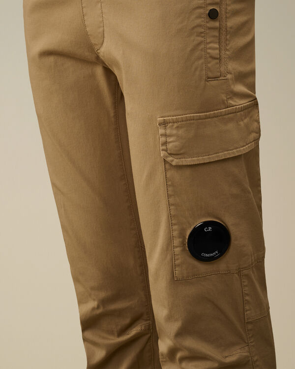 C.p. Company U16 Stretch Sateen Lens Pants TREE HOUSE - BEIGE
