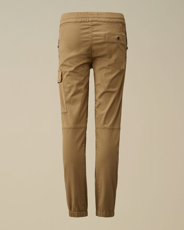 C.p. Company U16 Stretch Sateen Lens Pants TREE HOUSE - BEIGE