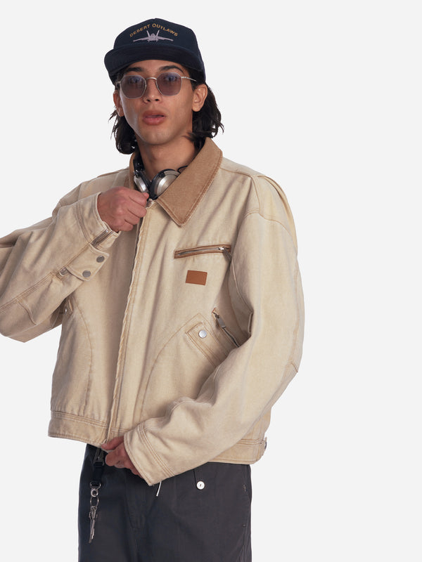 C2h4 009 - Mechanist Work Jacket Trail Khaki