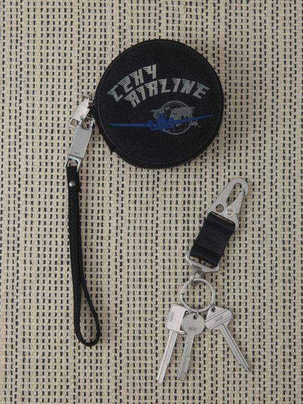 C2h4 010 - C2H4 Airline Pouch Scratch Black