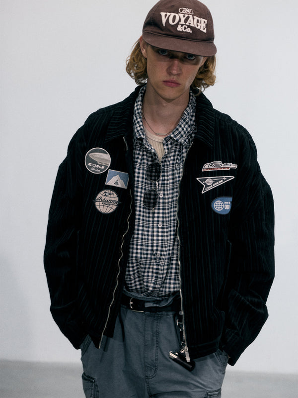 C2h4 010 - Disaaray Badged Jacket Downy Black