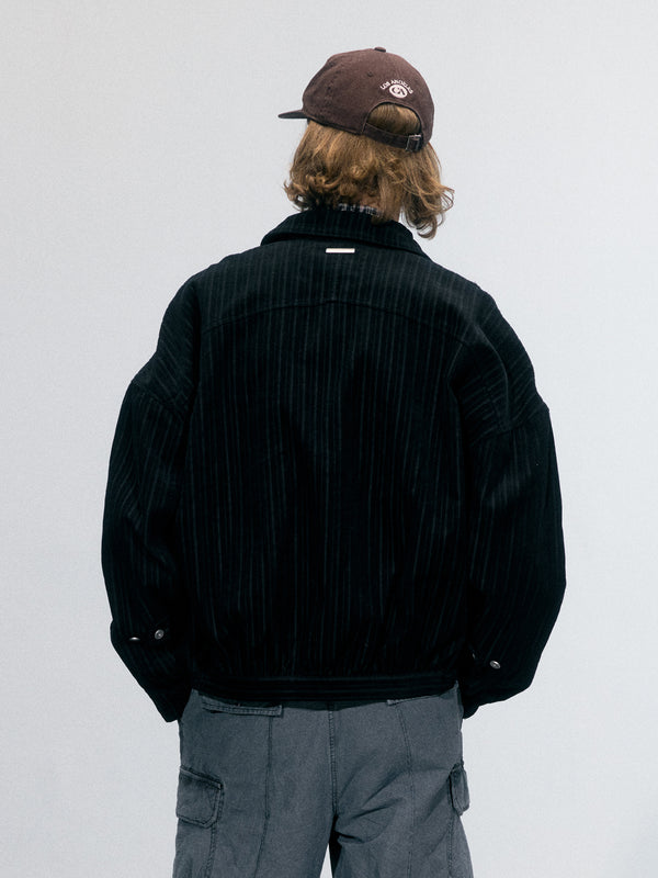 C2h4 010 - Disaaray Badged Jacket Downy Black