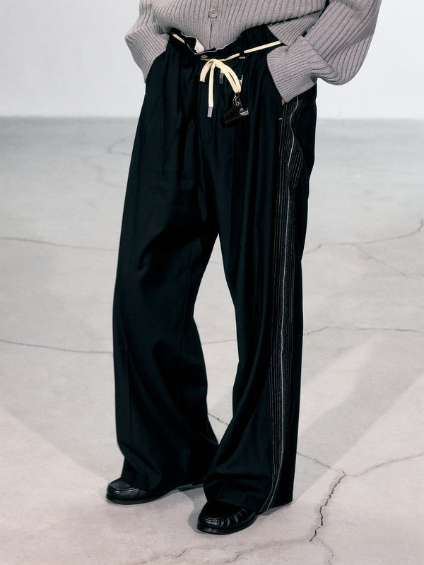 C2h4 010 - Duplex Tailored Trackpants Solemn Black