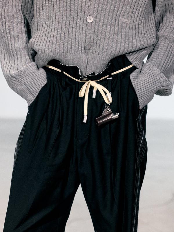 C2h4 010 - Duplex Tailored Trackpants Solemn Black