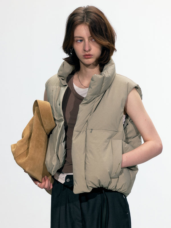 C2h4 010 - Kazimir Puffer Vest Finn Brown