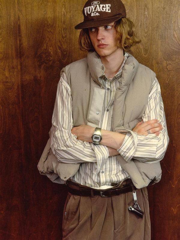 C2h4 010 - Kazimir Puffer Vest Finn Brown