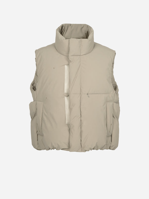 c2h4 010 - Kazimir Puffer Vest Finn Brown