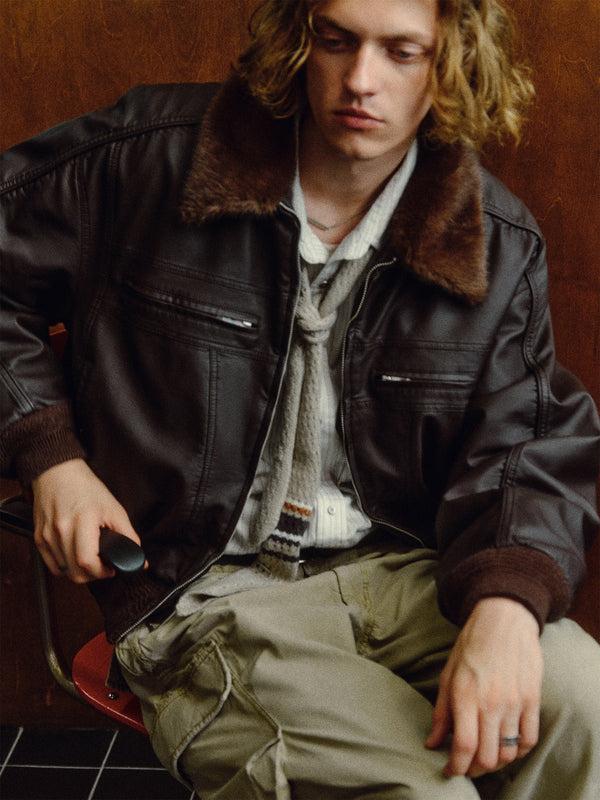 C2h4 010 - Normative Flight Jacket Brown