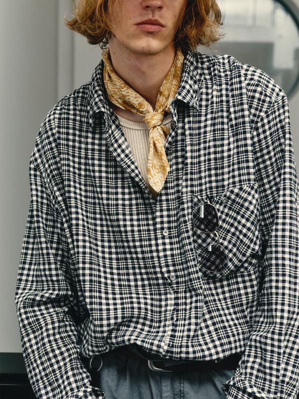 C2h4 010 - Recliner Shirt Navy & Black