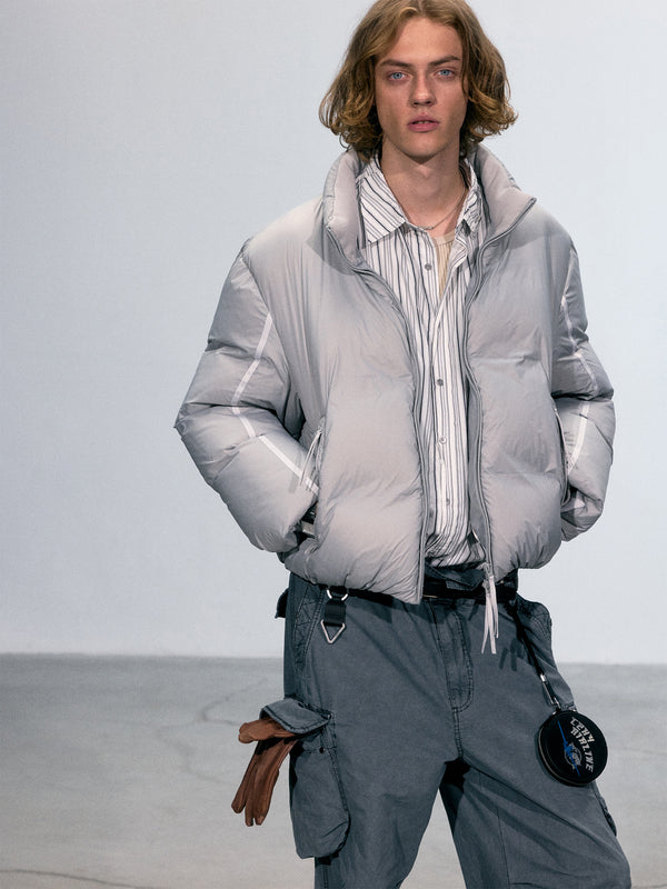 C2h4 010 - Snug Down Jacket Gray