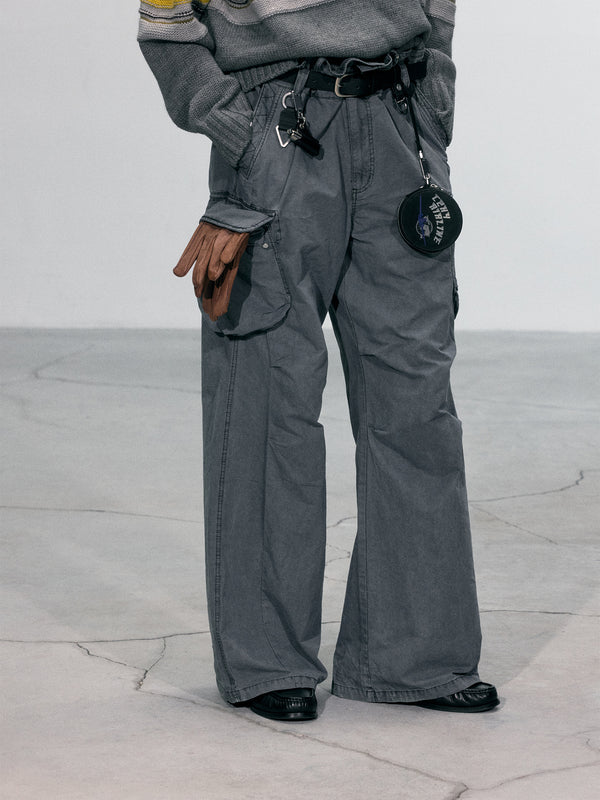 C2h4 010 - Weathering Volume Chinos Muddy Gray