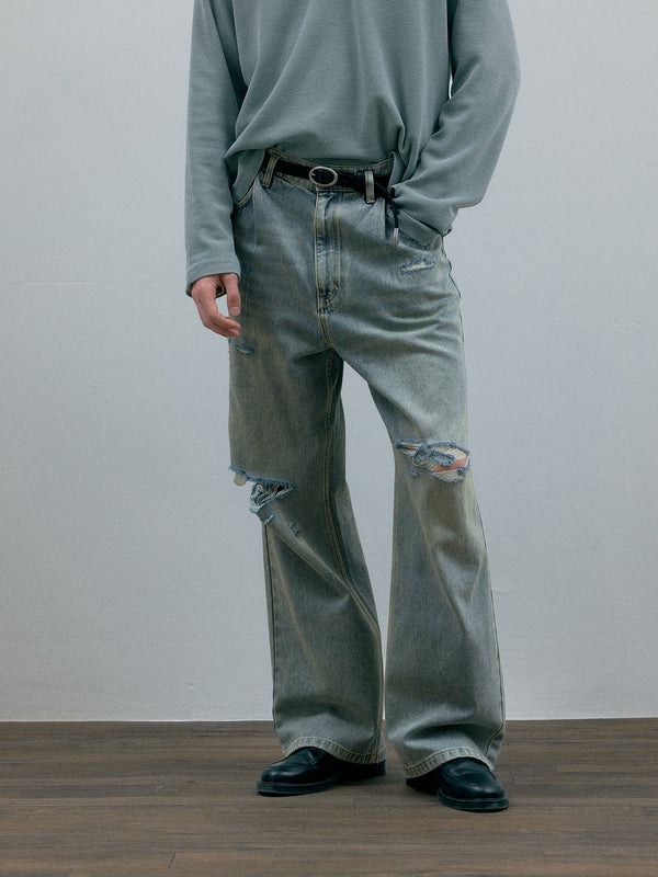 C2h4 011 - Ennis Del Mar Denim Jeans Faded Blue