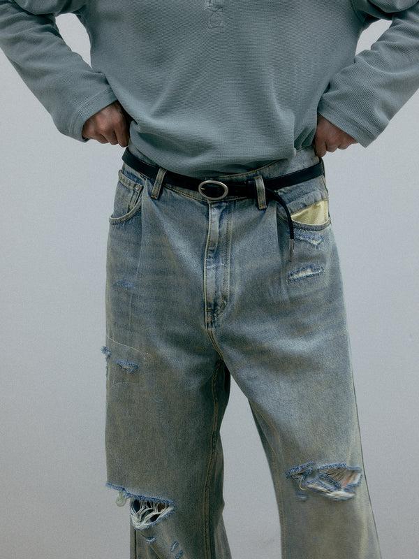C2h4 011 - Ennis Del Mar Denim Jeans Faded Blue