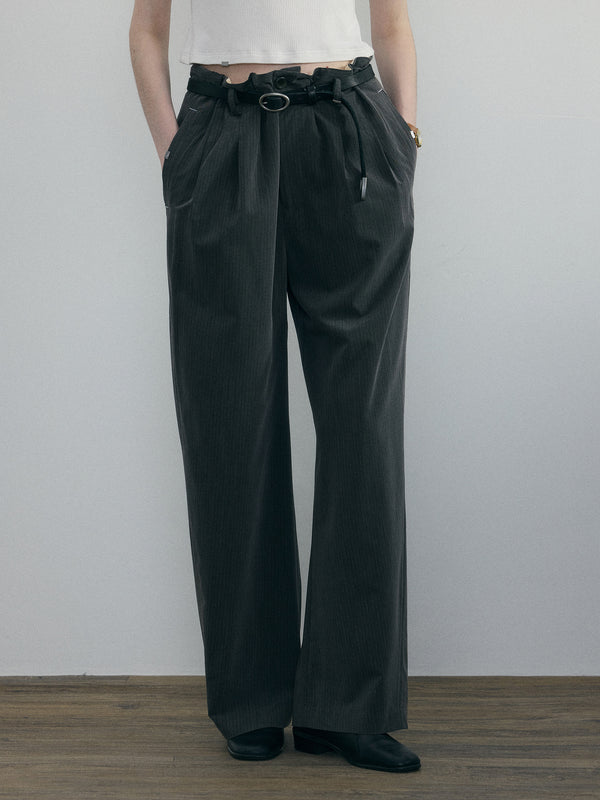 C2h4 011 - Vrille Tailored Pants Gray